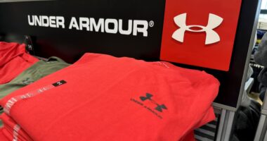 Under Armour’s stock dives on a weak outlook, with tariffs and a slowing economy to blame