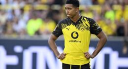 'Upset' father of Jobe Bellingham 'attempted to CONFRONT Dortmund manager' after he was subbed at HALF TIME during dismal display in Germany - as parents of Jude's brother are told NOT to return to locker room