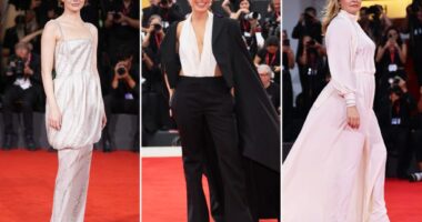 Venice Film Festival 2025 red carpet: The best celebrity outfits