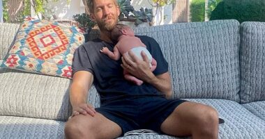 Vick Hope and her husband Calvin Harris have welcomed their first child together, a son named Micah