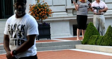 Mark and Patricia McCloskey, both attorneys, went viral during the summer of 2020 when they were seen armed on their front lawn as demonstrators passed through their private neighborhood