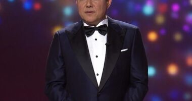 Viewers have lashed out at the 'boring' Logies amid rumours the awards ceremony is 'on its last legs'. Pictured host Sam Pang