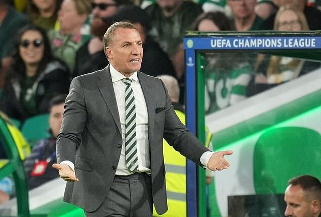 The frustration of the Celtic boss was evident to all with his team so clearly lacking depth