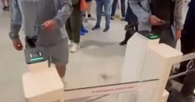 There is an innovative way to pay for a pint at Everton's new Hill Dickinson Stadium