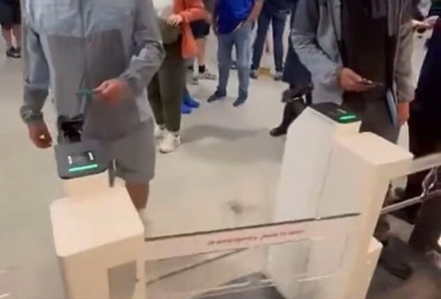 There is an innovative way to pay for a pint at Everton's new Hill Dickinson Stadium