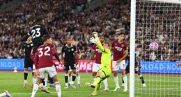 Trevoh Chalobah heads home Chelsea's fifth goal as they thrashed West Ham on Friday