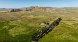A giant Western ranch four times bigger than New York City and twice the size of London has hit the market