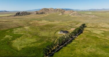 A giant Western ranch four times bigger than New York City and twice the size of London has hit the market