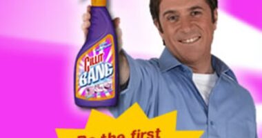 Barry Scott was the star of the iconic Cillit Bang adverts, famous for his catchphrase 'Bang! And the dirt is gone'