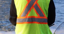Chris Linhardt, 50, has claimed he was passed over for promotion at the Port of Seattle because he is a white, straight male - and a gay Asian woman had applied for the position. A Washington State Ferries worker is pictured here at the port