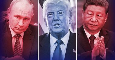 Today, there are three giants at the table. And the rest of the world is on the menu.