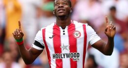 Dango Ouattara opened his account with Brentford after his transfer to the west London club