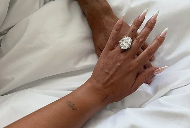 Cristiano Ronaldo confirmed his engagement to long-term girlfriend Georgina Rodriguez on Monday evening after proposing with an extravagant diamond studded ring