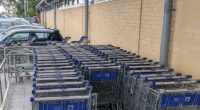The customer took particular issue with the supermarket after noticing there were hardly any smaller shopping trolleys available during a visit to a store in Victoria