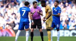 Why was Eberechi Eze’s thumping free-kick disallowed against Chelsea?