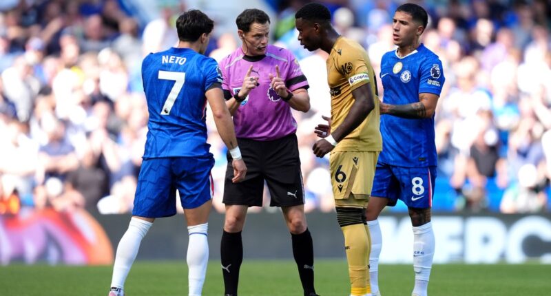 Why was Eberechi Eze’s thumping free-kick disallowed against Chelsea?