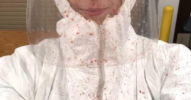 A crime scene investigator and blood pattern expert has lifted the lid on what the tough job is like