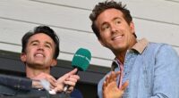 Wrexham's Hollywood owners Ryan Reynolds and Rob McElhenney jet in to cheer on their club's first Championship home game of the season against West Brom