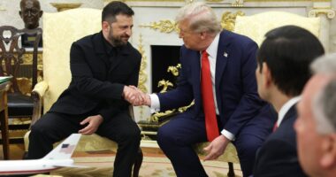 Zelensky-Trump meeting live: Ukraine leader to meet Putin ‘within two weeks’ after White House talks
