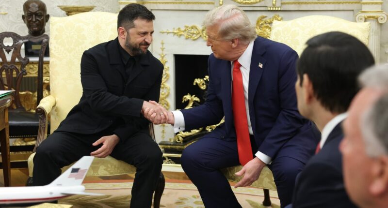 Zelensky-Trump meeting live: Ukraine leader to meet Putin ‘within two weeks’ after White House talks
