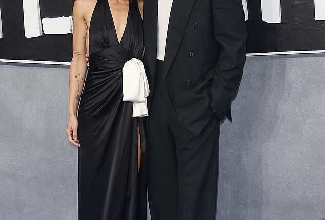 Zoe Kravitz looked stunning as she joined her co-star Austin Butler at the gala screening of Caught Stealing in London on Tuesday