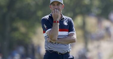 Keegan Bradley said it was an honor to play for the New York crowd despite shocking scenes