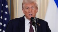 Donald Trump today thanked Benjamin Netanyahu for 'agreeing to a peace plan' in Gaza