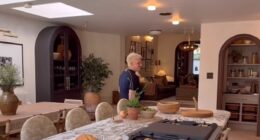 Former Made In Chelsea star Jamie, 36, took to social media to show off the new abode in trendy Notting Hill, west London which he and Sophie, 30, who is pregnant with their first child, purchased last year for £4.1million