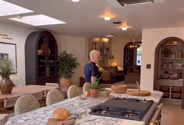 Former Made In Chelsea star Jamie, 36, took to social media to show off the new abode in trendy Notting Hill, west London which he and Sophie, 30, who is pregnant with their first child, purchased last year for £4.1million