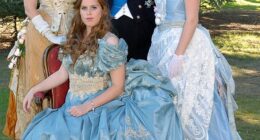 Do Beatrice and Eugenie York (pictured with their parents in 2006 before Beatrice's 1888-themed 18th birthday masked ball) recall the moment they first set eyes on their mother's 'supreme' friend Jeffrey Epstein?