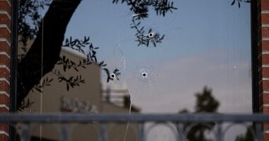 Police say the broadcasting station in Sacramento was struck by at least three bullets in what they're calling a drive-by shooting