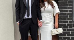 It's football's night of nights that no AFL WAG wants to miss. But Chloe Pink (right), the wife of North Melbourne player Toby Pink (left), skipped the Brownlow Medal count this year after being slammed with horrific comments from trolls