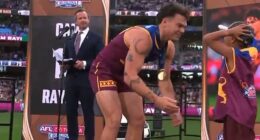 Some fans raised their eyebrows at the heartwarming post-match presentation