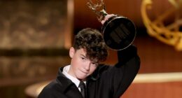 Adolescence star Owen Cooper makes history as youngest ever male actor to win an Emmy