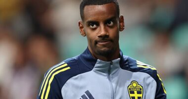 Alexander Isak has spoken in public for the first time since his £125million move to Liverpool