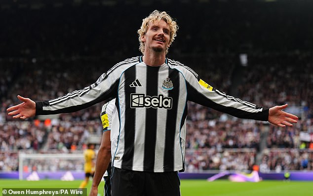 Nick Woltemade announced himself in-style with a debut goal at St James' Park on Saturday