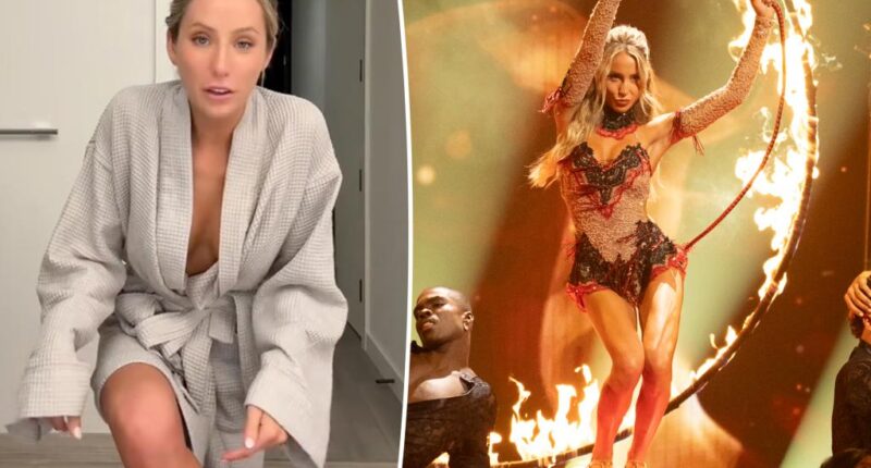 Alix Earle showcases brutal 'Dancing With the Stars' injuries including bruises and missing toenail