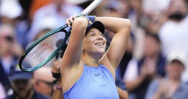 Amanda Anisimova could hardly believe it after she thrashed Iga Swiatek at the US Open