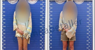 Amber Berrington had just over 4cm taken off her height