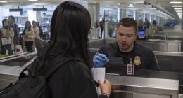 Americans flying to Europe will need to be fingerprinted under new EU regulations being brought in next month. From October 12, US citizens will have to go through the EU's new Entry and Exit System to enter 29 countries, including France, Germany, Italy and Spain