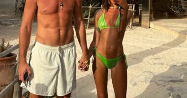 Andy Carroll and Lou Teasdale have split for the second time in three weeks after going on a make or break holiday to Ibiza earlier this month