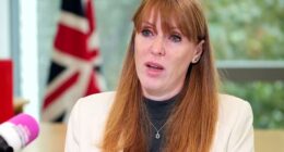 Angela Rayner was tearful as she gave a TV interview about receiving NHS compensation