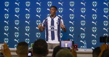 Anthony Martial was on Friday unveiled by Liga MX side Monterrey after leaving AEK Athens
