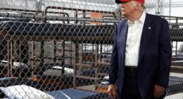 Alligator Alcatraz, the notorious immigration detention center in the Florida Everglades, will be allowed to resume operations. President Donald Trump is seen visiting the center in July