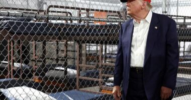 Alligator Alcatraz, the notorious immigration detention center in the Florida Everglades, will be allowed to resume operations. President Donald Trump is seen visiting the center in July