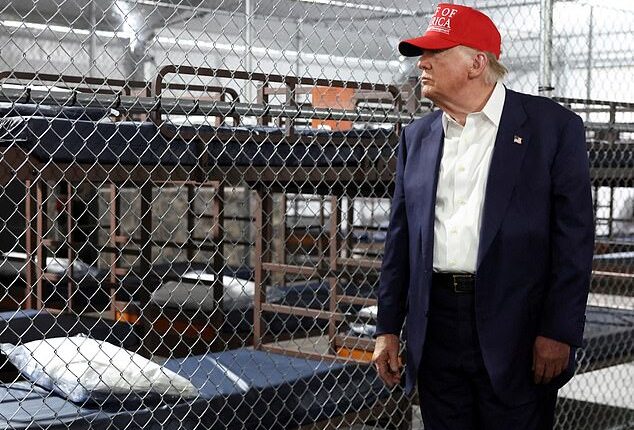 Alligator Alcatraz, the notorious immigration detention center in the Florida Everglades, will be allowed to resume operations. President Donald Trump is seen visiting the center in July