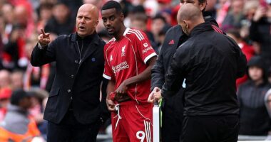 Alexander Isak is poised to be thrown into League Cup action against Southampton this week