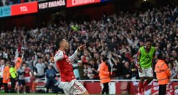 Gabriel Martinelli snatched a stoppage time equaliser to earn Arsenal a 1-1 draw with Man City