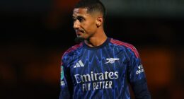 Arsenal defender William Saliba is reportedly set to sign a new deal at the club in the coming days