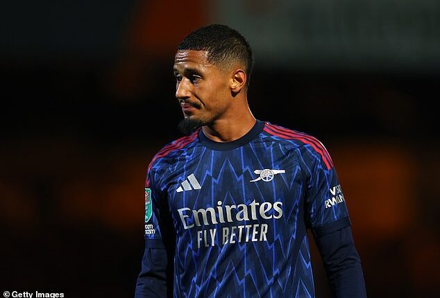 Arsenal defender William Saliba is reportedly set to sign a new deal at the club in the coming days